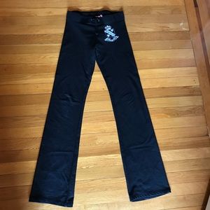 Juicy Couture Black Cotton Pants